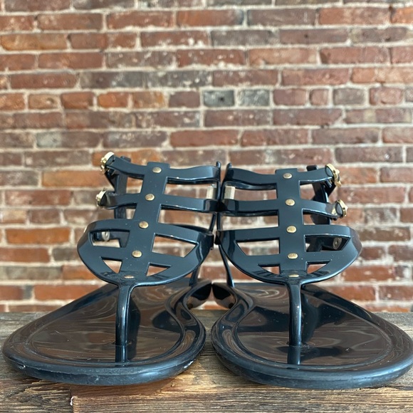 JIMMY CHOO “Margot” Jelly Sandals - Picture 7 of 9